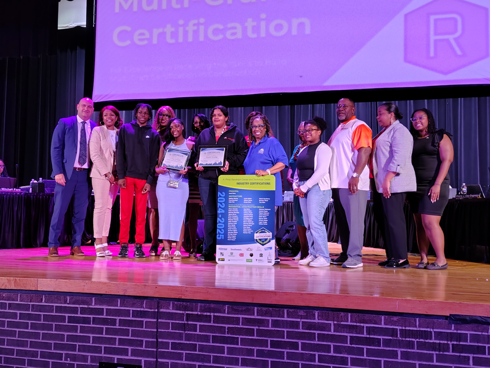  Student and Staff Recognized at June 10, 2025 school board meeting